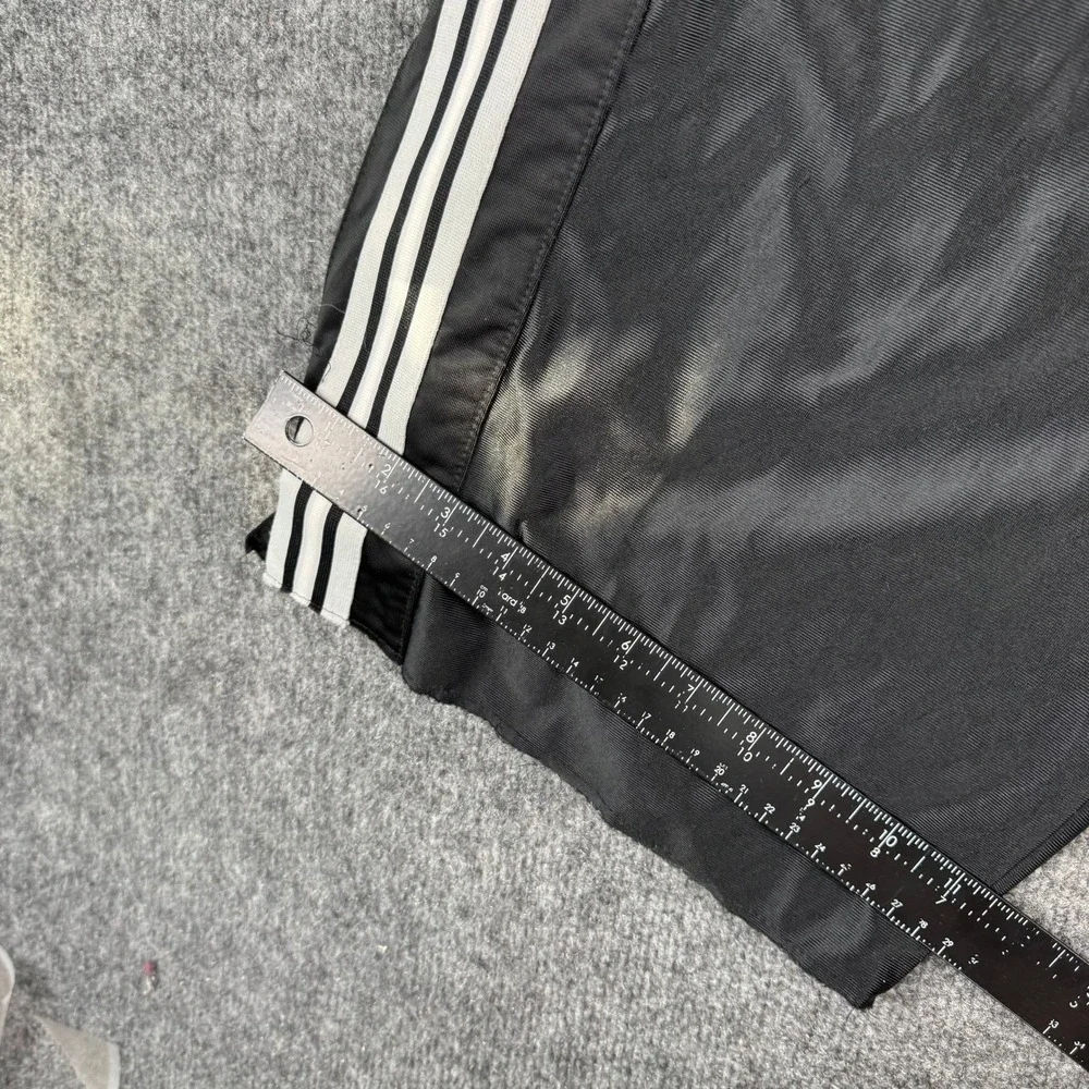 Nike Pants Mens Size L Black Striped Athletic Track Relaxed Fit Rips Wear